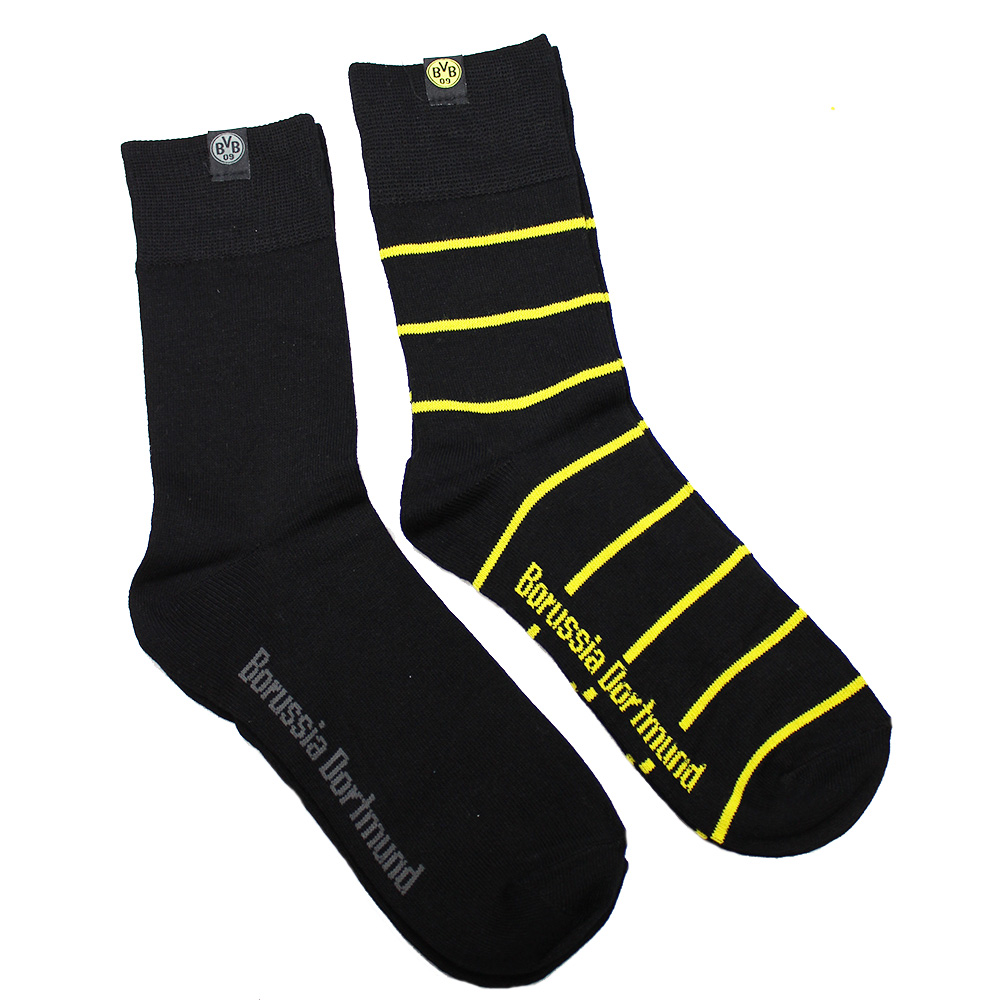 BVB Kuschel-Socken 2er Set