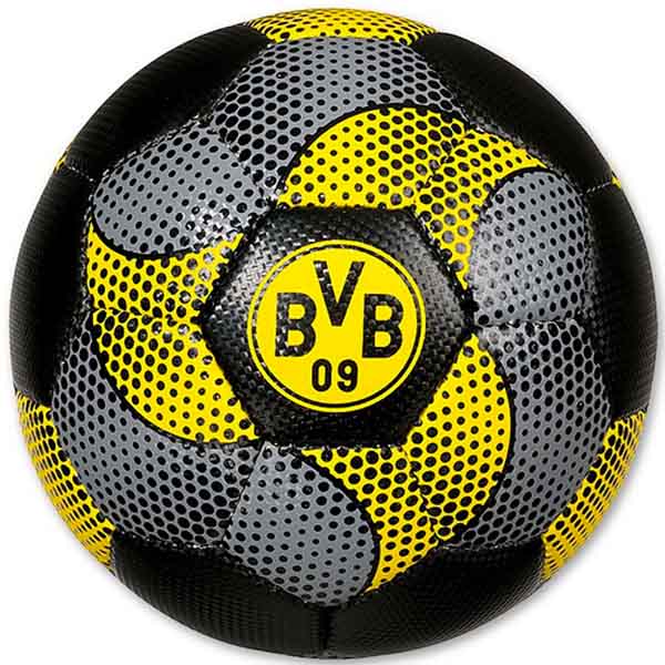 BVB Borussia Dortmund Ball Fussball Spielball Carbonmuster ...