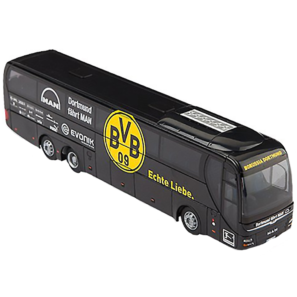 BVB Borussia Dortmund Mannschaftsbus Teambus 1:87 Neu | eBay